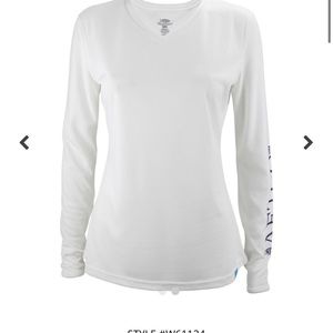 NWT-WOMENS GALAXY AIR O DOBBY LS PERFORMANCE SHIRT